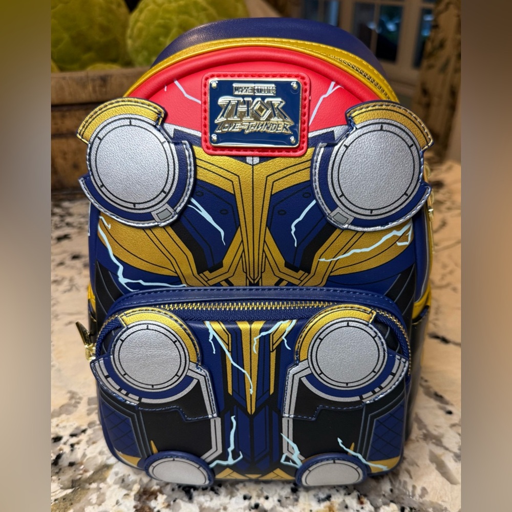NWT Loungefly: Marvel - Thor Love And Thunder Cosplay Mini Backpack